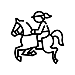 Escuela para caballos